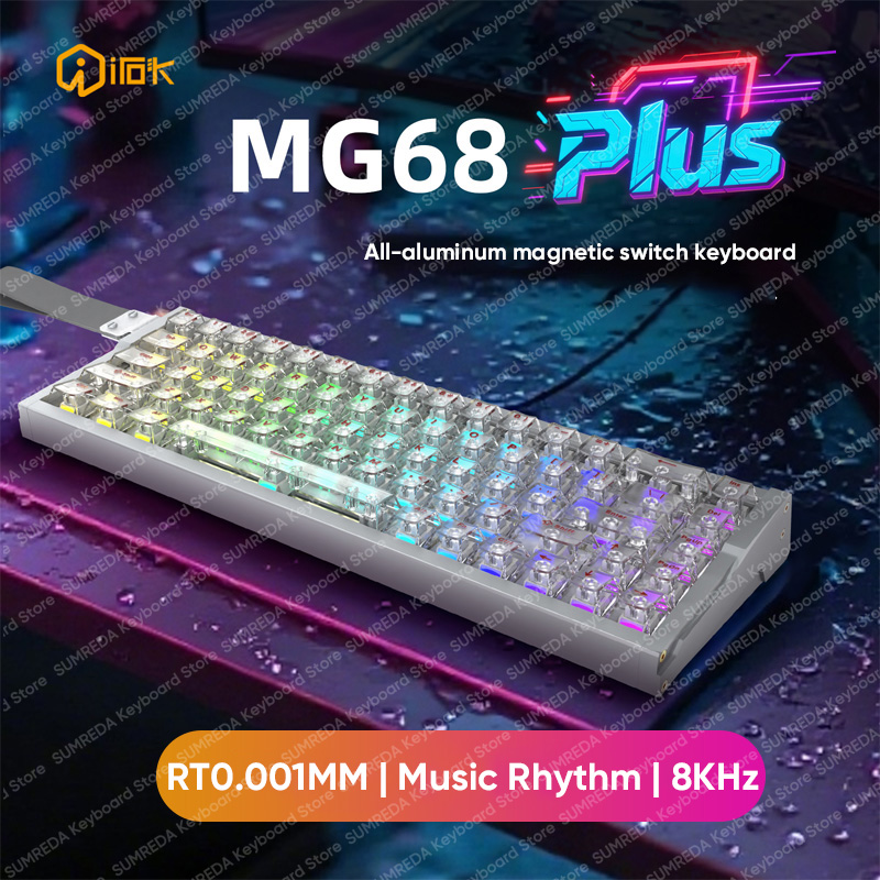 Gaming Keyboard Expensive - IROK MG68 Plus Max 68AEC Wired