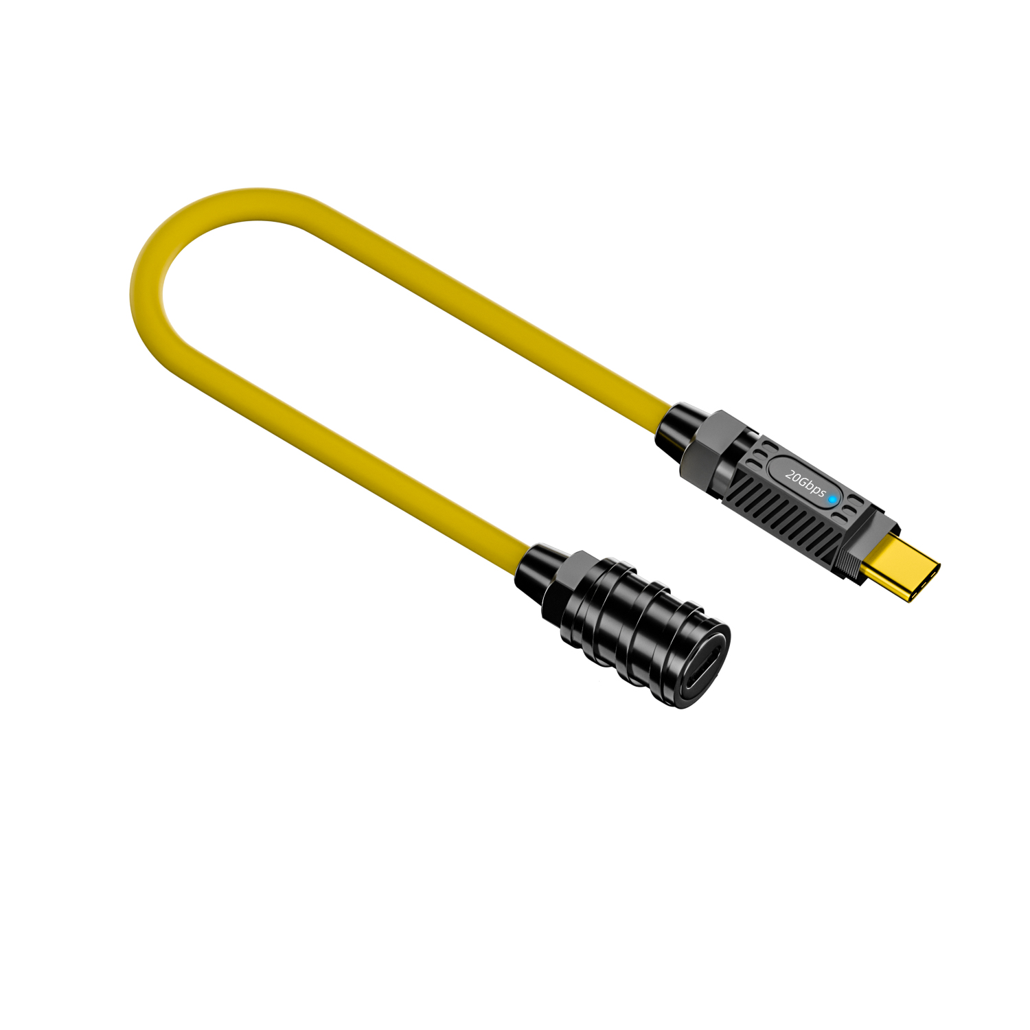 Coiled Usb Cable - PD 3.1 140W USB Type C
