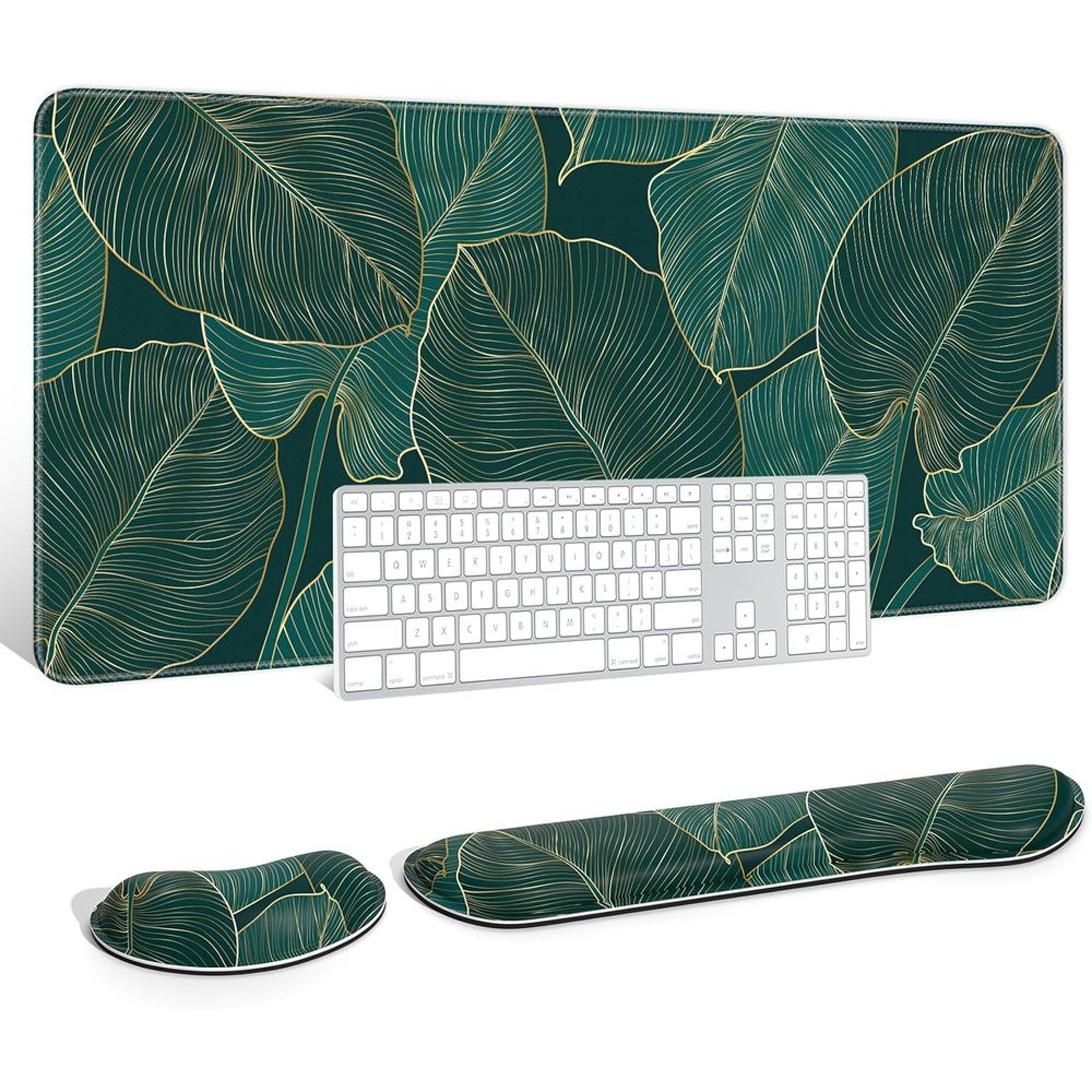 Gaming Keyboard Ergonomic - Ergonomic Memory Foam Wrist Rest Mouse