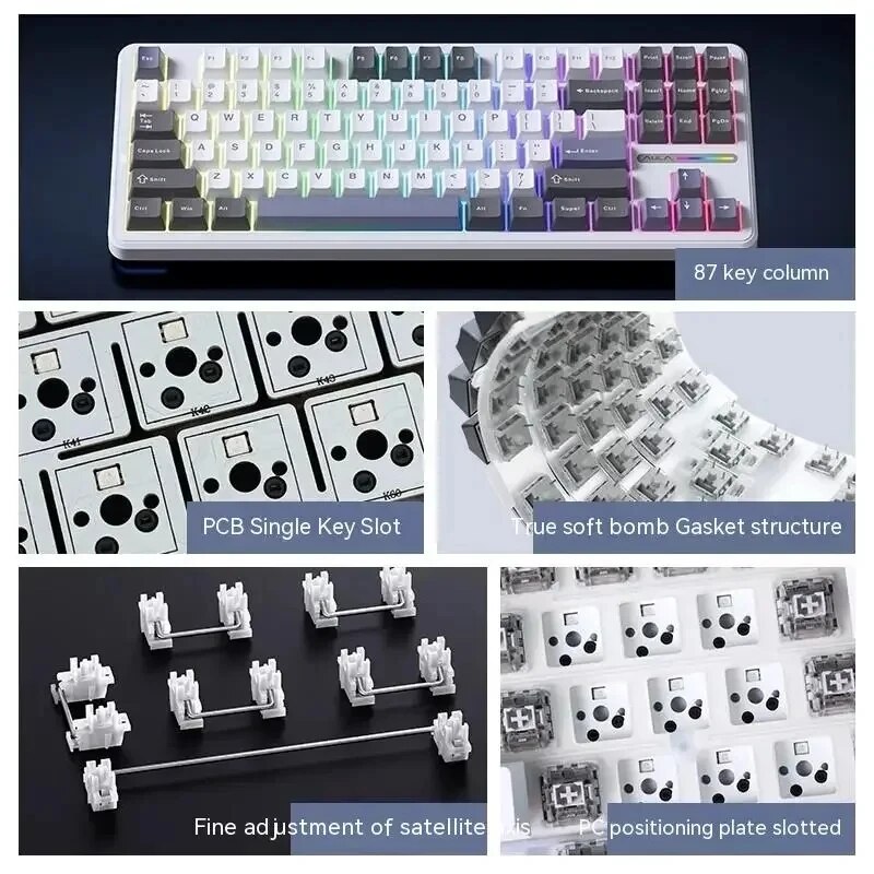 AULA F87 Pro Mechanical Keyboa - Gaming Keyboard Expensive のレビューと価格