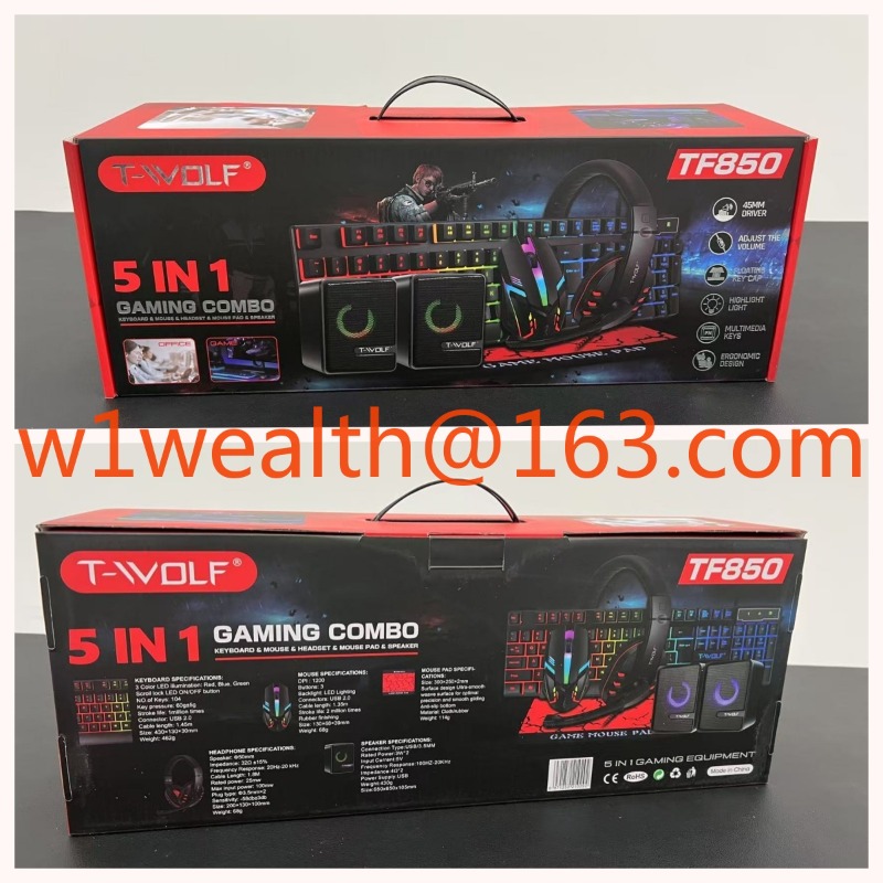 TF850 Gaming Keyboard Mouse an - Gaming Keyboard Mouse And Headset Combo のレビューと価格