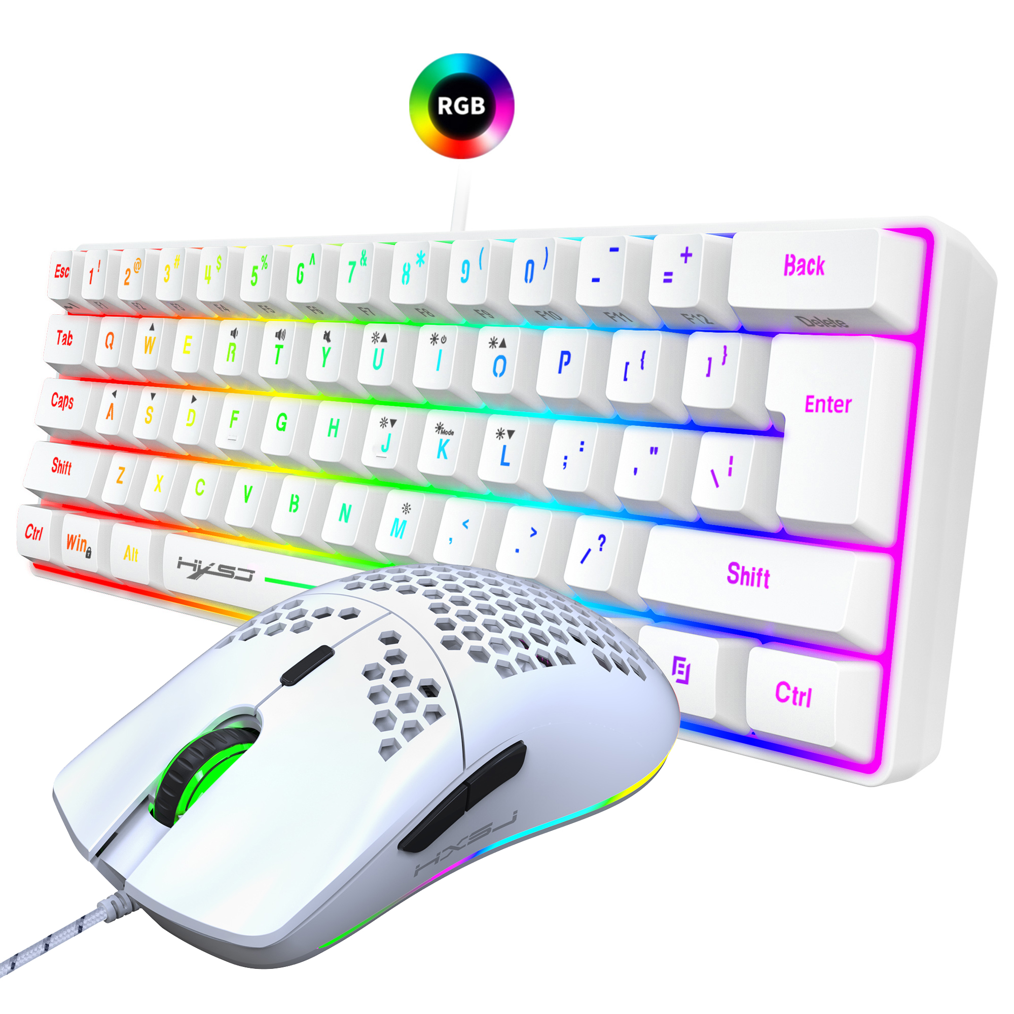 Hot selling HXSJ 61 keys V700  - Gaming Keyboard Extension のレビューと価格