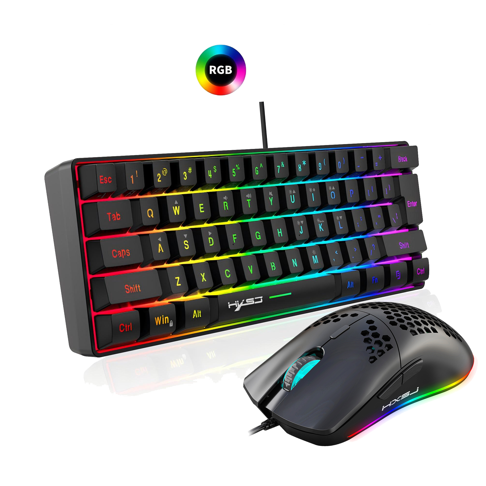 Hot selling HXSJ 61 keys V700  - Gaming Keyboard Extension のレビューと価格