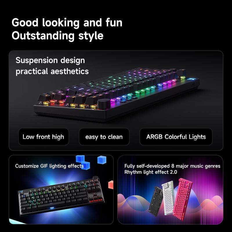 MCHOSE Mix 87 Magnetic Switch  - Gaming Keyboard Expensive のレビューと価格
