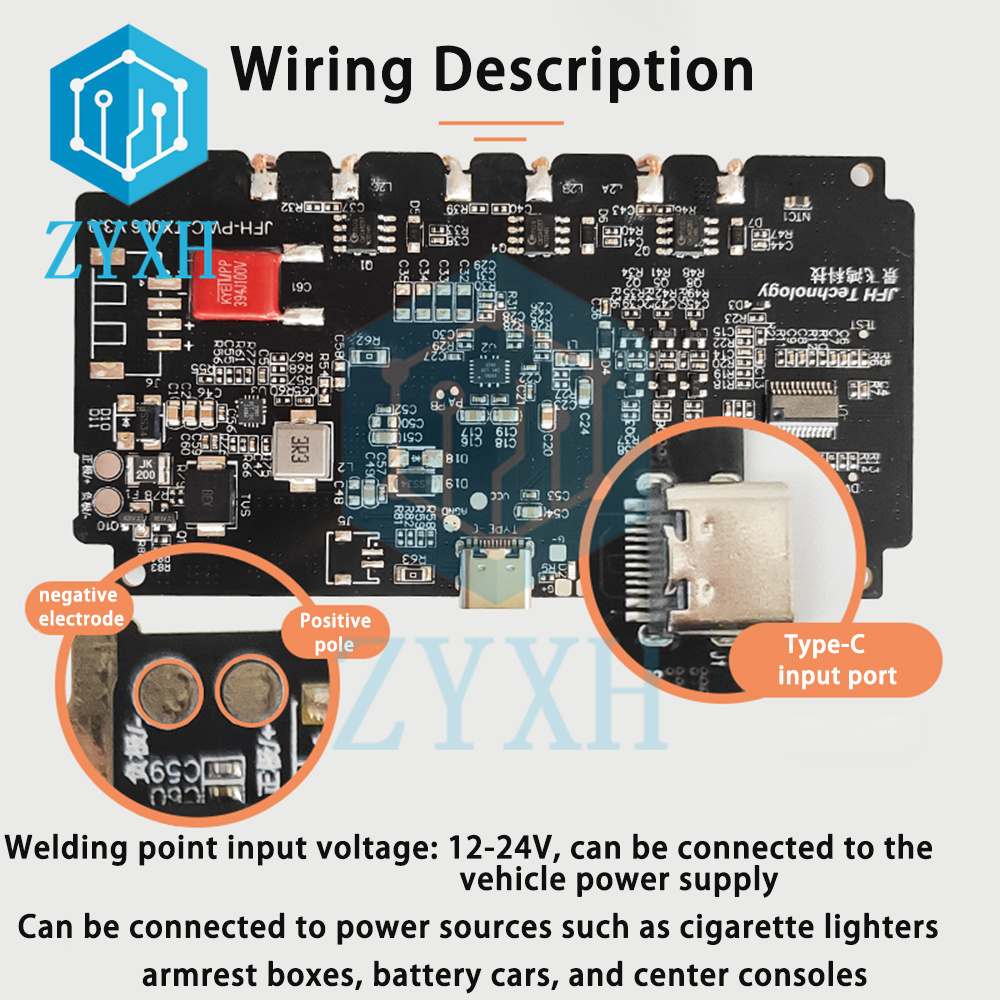 20W 22W Car Wireless Charging  - Coiled Usb Cable のレビューと価格