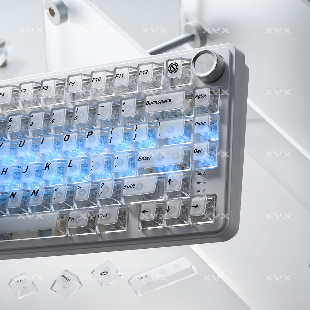 XVX Crystal Transparent Keycap - Keyboard Gaming Black のレビューと価格