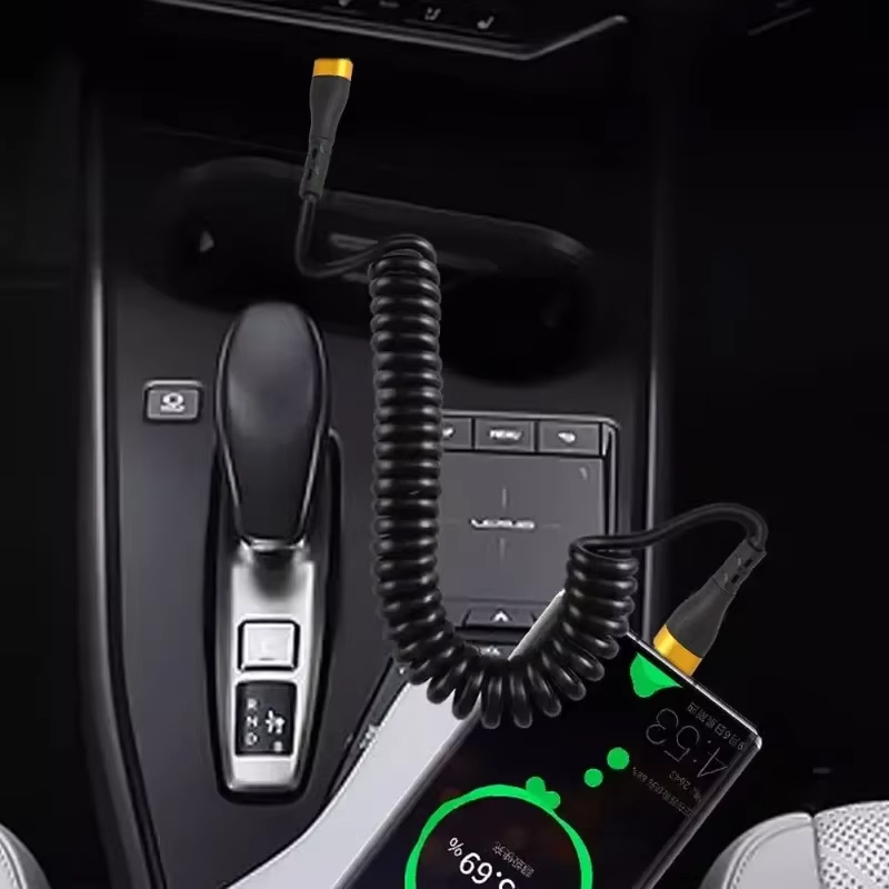 PD 120W Coiled USB C To C Cabl - Coiled Usb Cable のレビューと価格