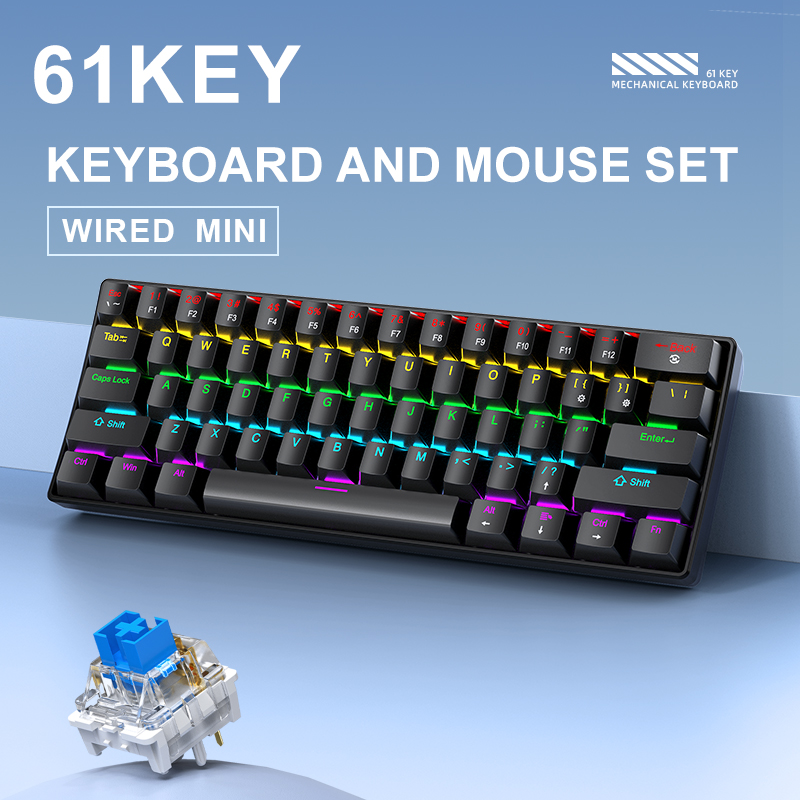 APAYADO K61 Mini Mechanical Ke - Gaming Keyboard Hot Swappable のレビューと価格