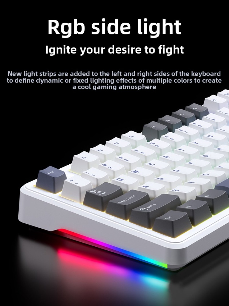AULA F87 Pro Wireless Mechanic - Gaming Keyboard Thocky のレビューと価格