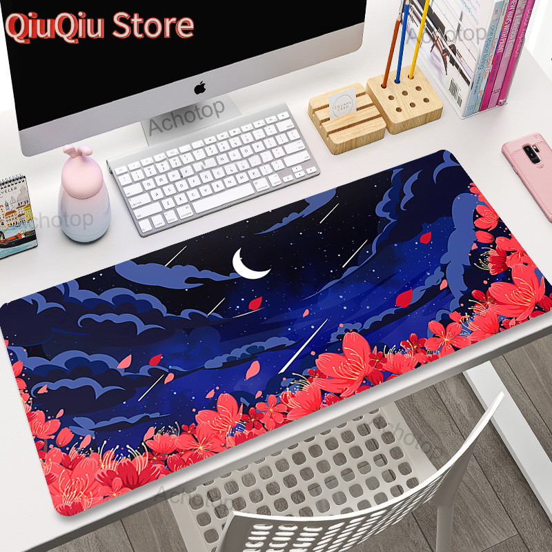 Pink Clouds Mouse Pad Gamer Mo - Keyboard Mouse Bundle Gaming のレビューと価格