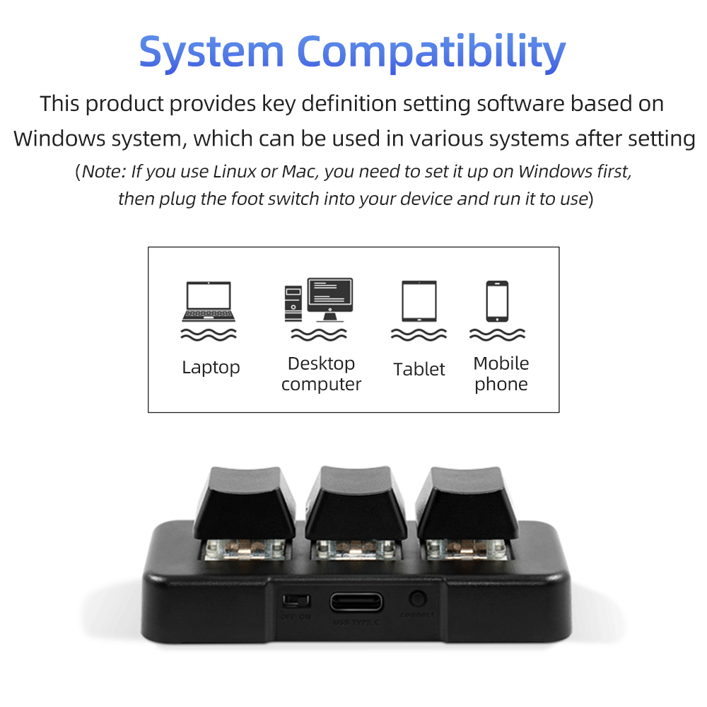 MK321-Pro Small Keyboard 3-key - Gaming Keyboard Mobile のレビューと価格