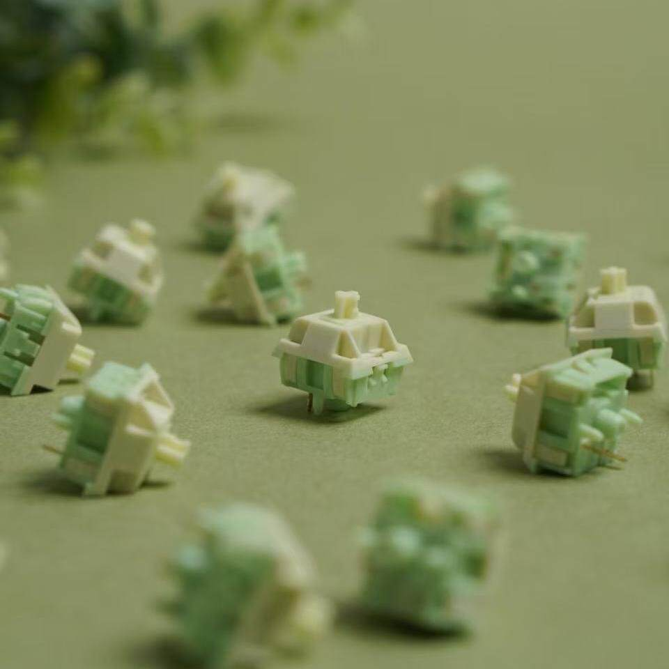 Keygeek Matcha Pudding Switch  - Gaming Keyboard Thocky のレビューと価格
