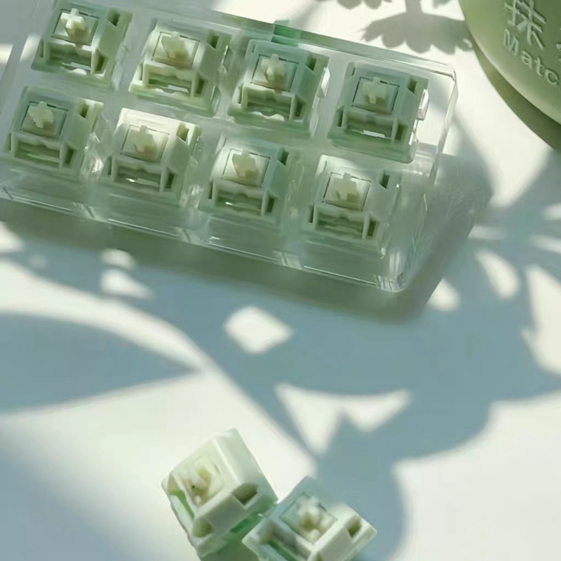 Keygeek Matcha Pudding Switch  - Gaming Keyboard Thocky のレビューと価格