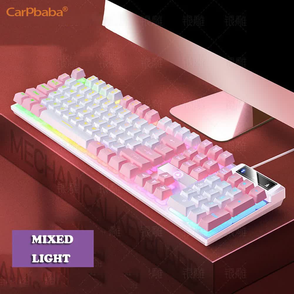 Carpbaba K500 104 Key USB Wire - Gaming Keyboard Mobile のレビューと価格