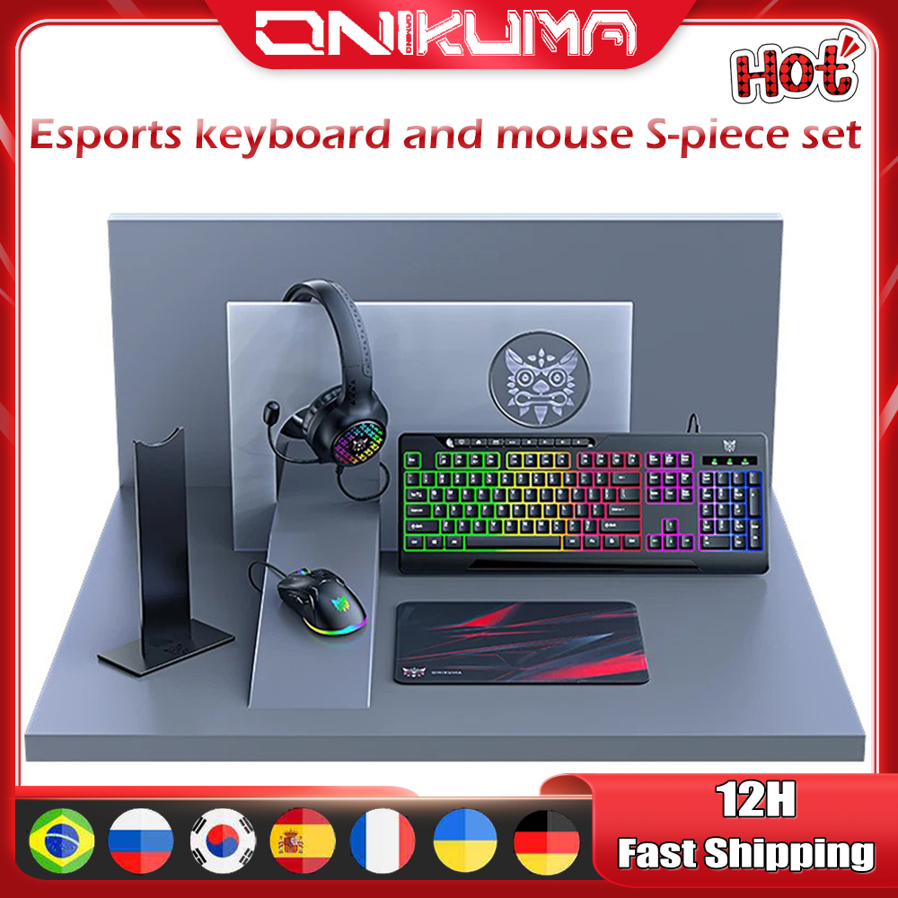 Sunlight 0025 in 1 Combo Gamin - Gaming Keyboard Mouse And Headset Combo のレビューと価格