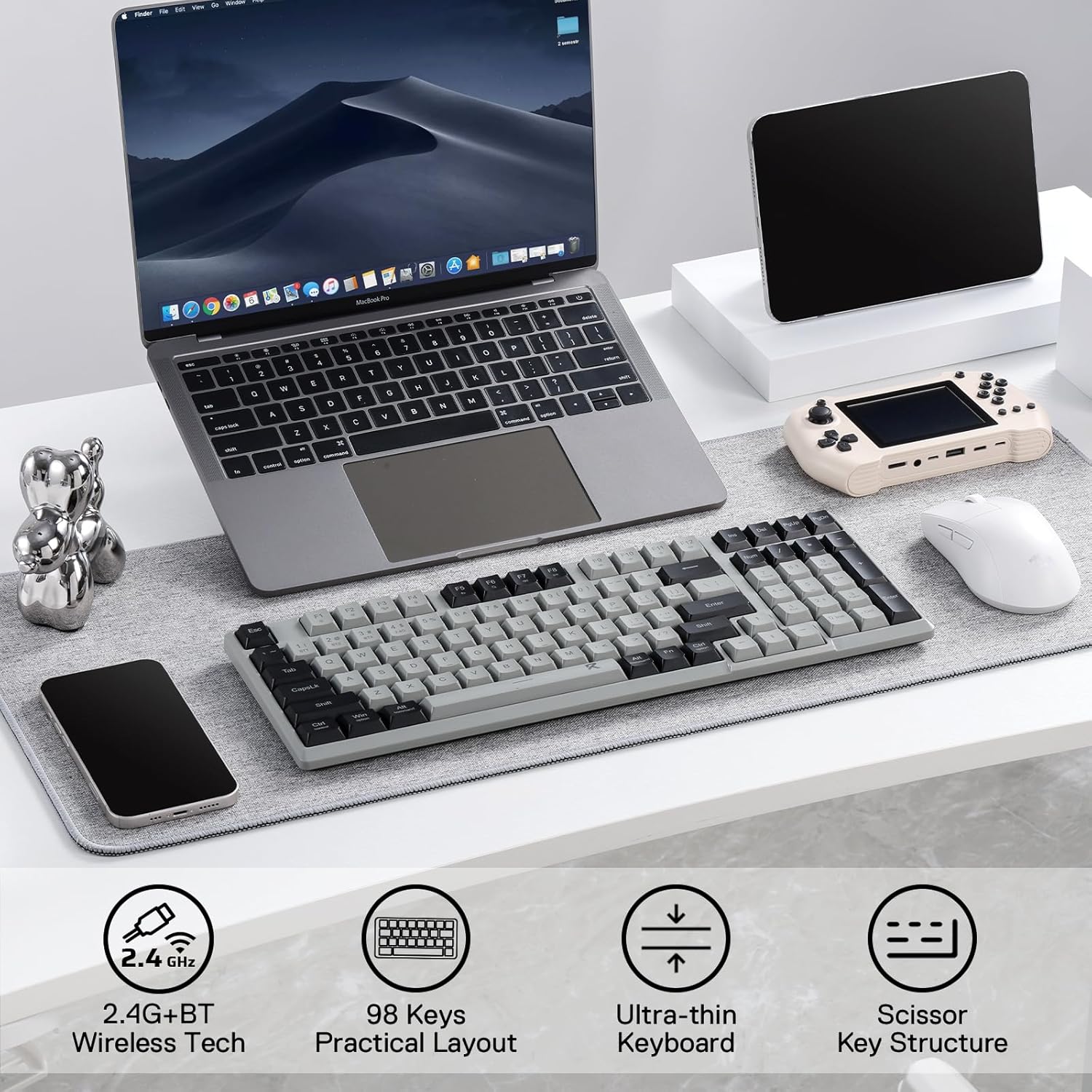 Redragon BK7114 Low-Profile 2. - Gaming Keyboard Mobile のレビューと価格