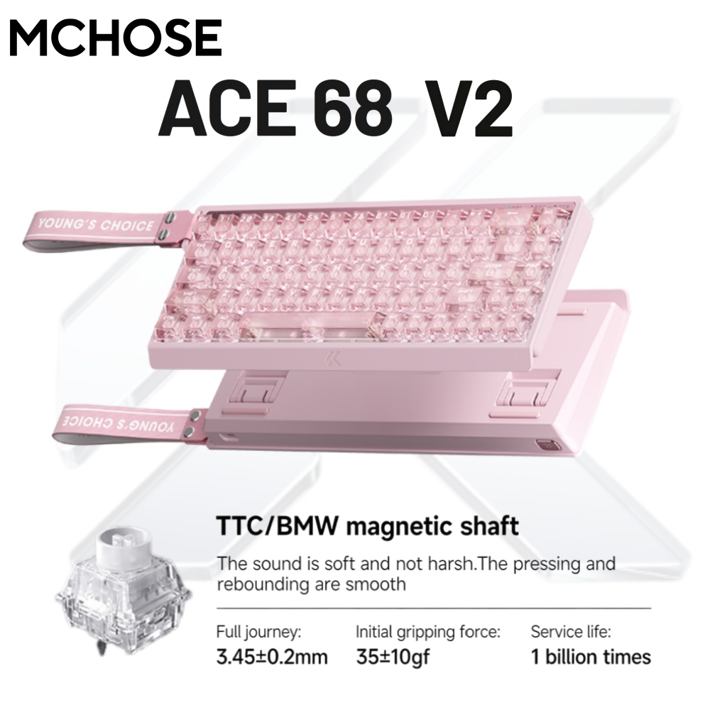 MCHOSE ACE68 V2 gaming keyboar - Gaming Keyboard Expensive のレビューと価格