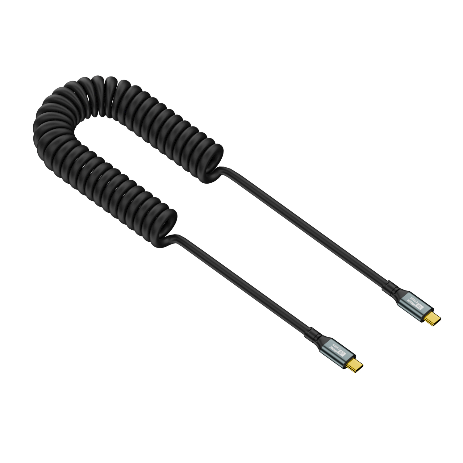 PD 100W USB C to Type C Coiled - Coiled Usb Cable のレビューと価格