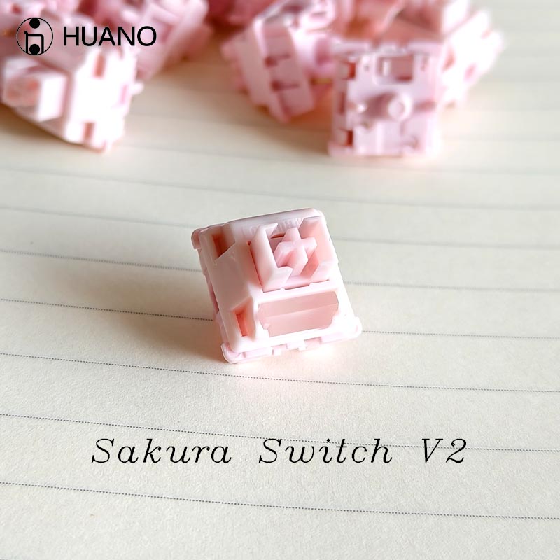 HUANO Sakura V2 Switch 5-Pins  - Gaming Keyboard Hot Swappable のレビューと価格