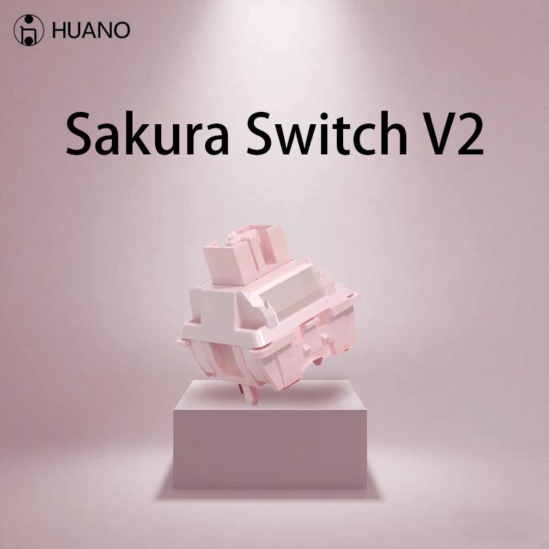 HUANO Sakura V2 Switch 5-Pins  - Gaming Keyboard Hot Swappable のレビューと価格