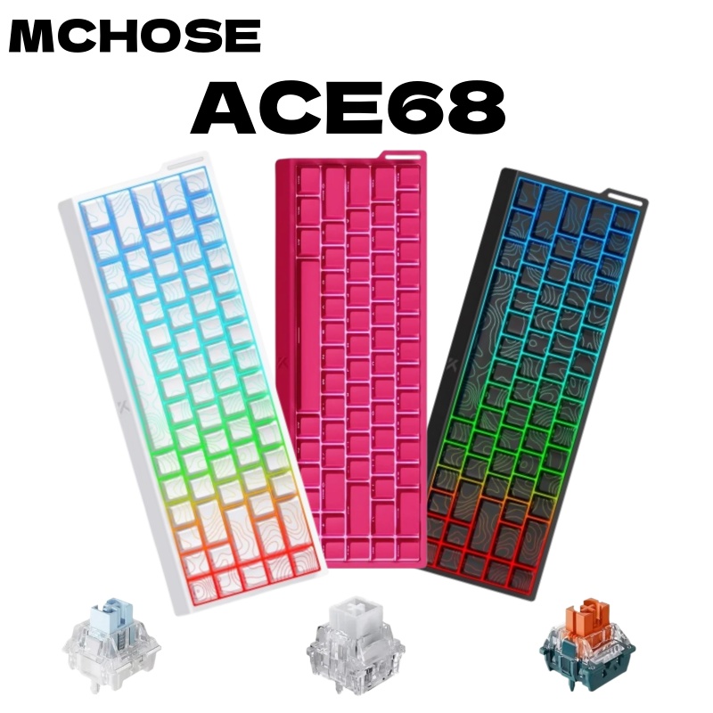 MCHOSE ACE68 Magnetic Keyboard - Gaming Keyboard Expensive のレビューと価格