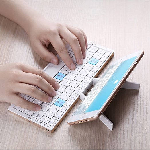 Tri-folding foldable Bluetooth - Gaming Keyboard Budget のレビューと価格