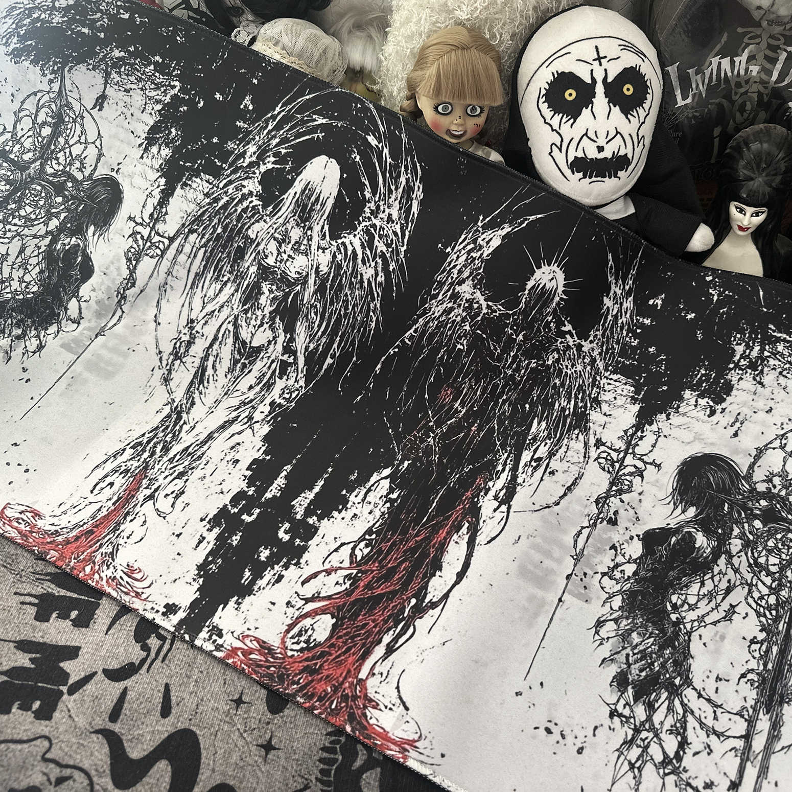 Dark Angel Art Design Large Si - Keyboard Gaming Black のレビューと価格