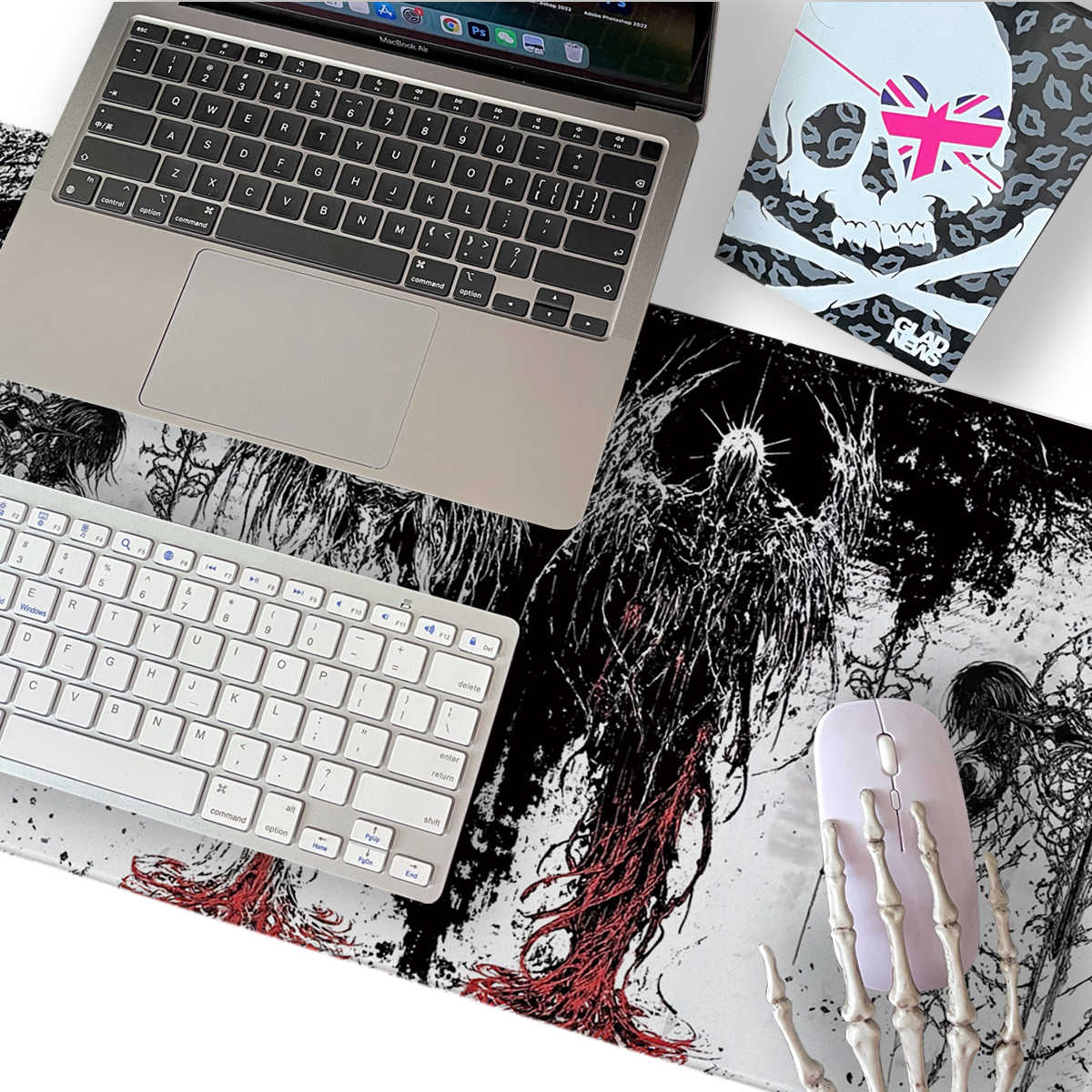 Dark Angel Art Design Large Si - Keyboard Gaming Black のレビューと価格
