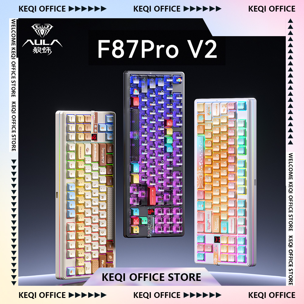 AULA F87 Pro V2 Mechanical Key - Gaming Keyboard Expensive のレビューと価格