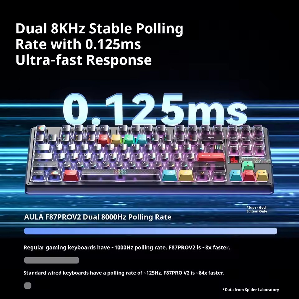 AULA F87 Pro V2 Mechanical Key - Gaming Keyboard Expensive のレビューと価格
