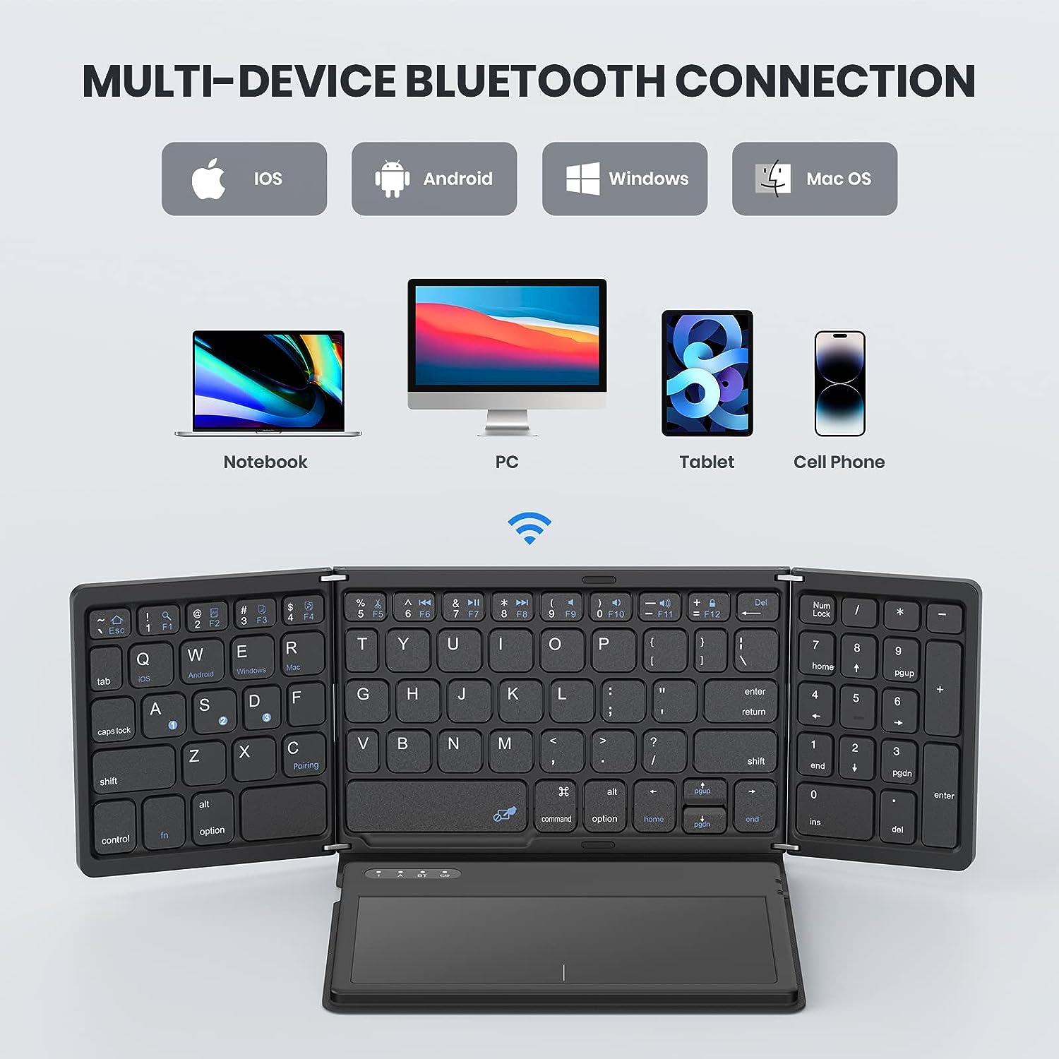 Mini Portable Folding Keyboard - Gaming Keyboard Budget のレビューと価格