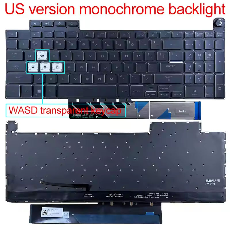 US Layout Keyboard With Backli - Gaming Keyboard Asus のレビューと価格