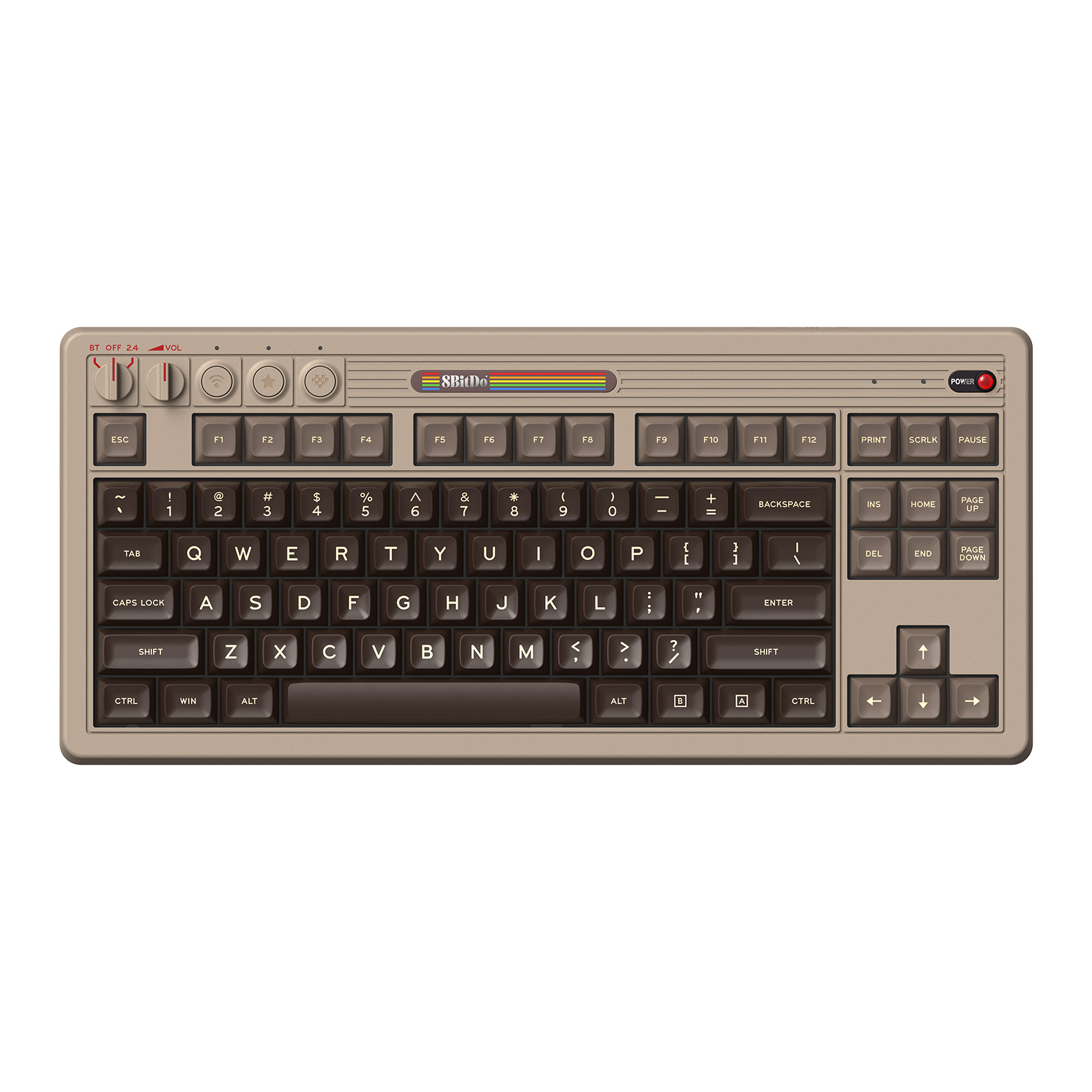 8BitDo Retro Mechanical Keyboa - Gaming Keyboard Hot Swappable のレビューと価格