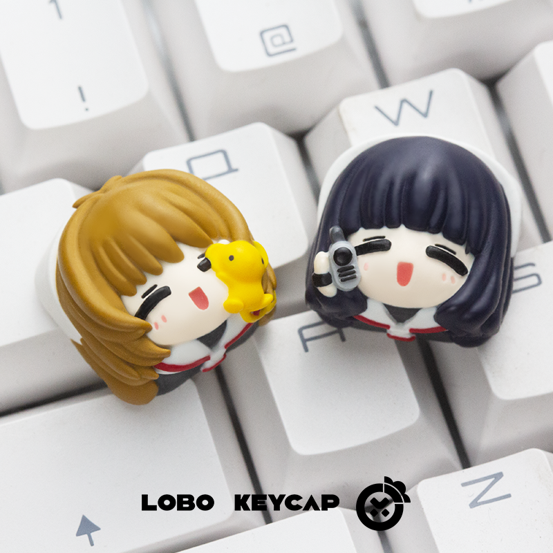 Anime Sakura Keycaps Hand-made - Gaming Keyboard Hand のレビューと価格
