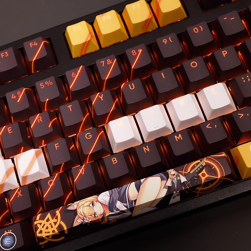 108 Keys/set Blue Archive Loch - Gaming Keyboard Blue のレビューと価格