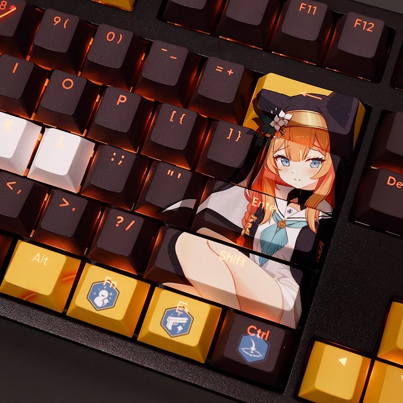 108 Keys/set Blue Archive Loch - Gaming Keyboard Blue のレビューと価格