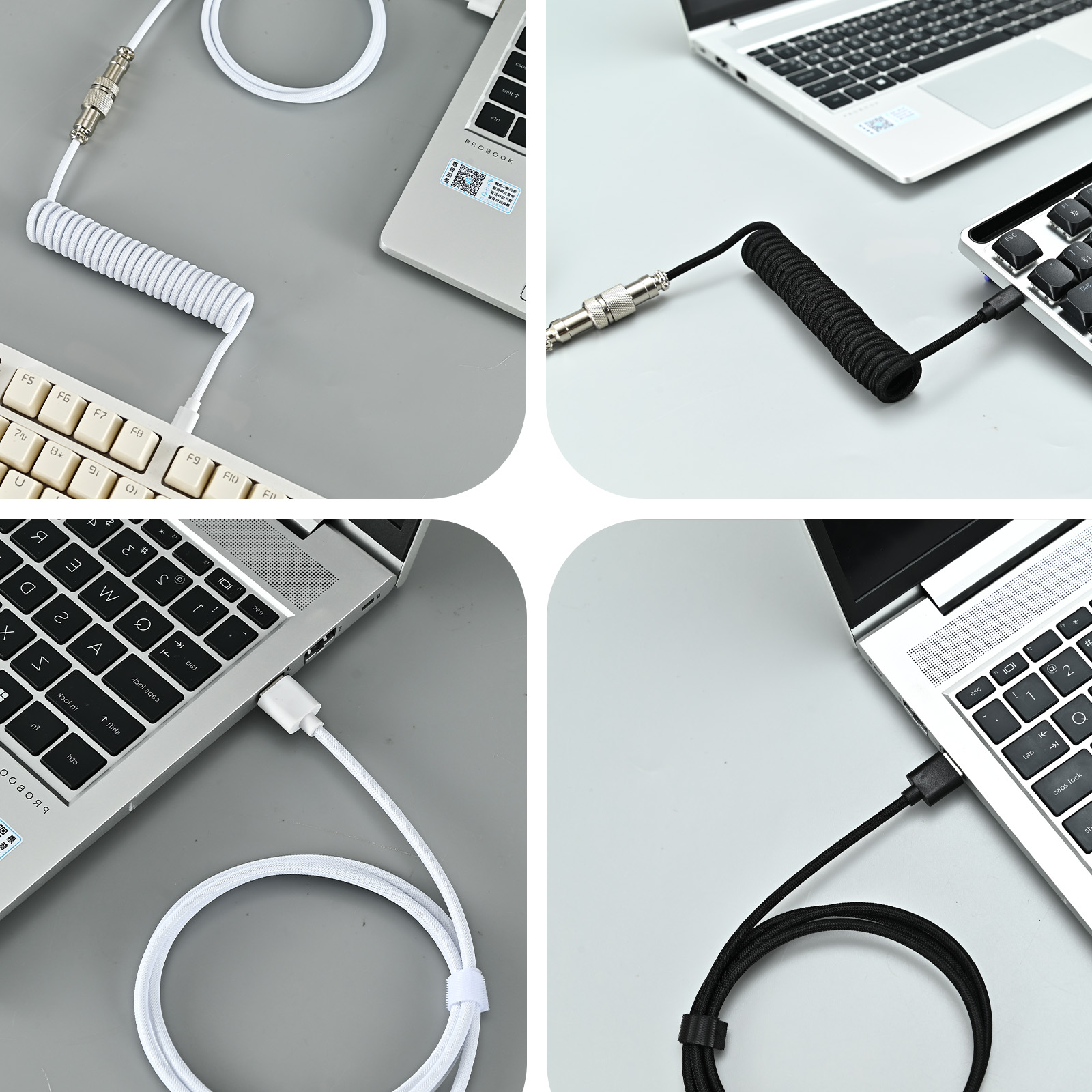Mechanical Keyboard Coiled Cab - Coiled Usb Cable のレビューと価格