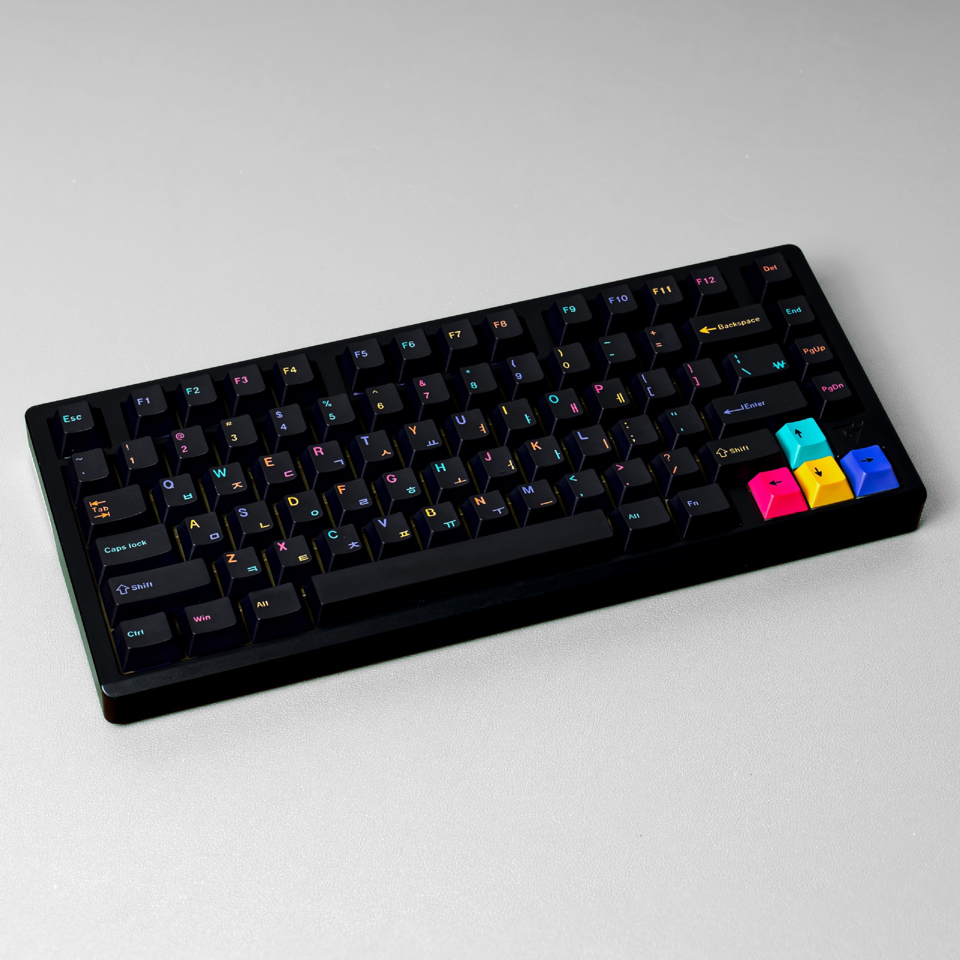 143 Keys Creative Keycaps PBT  - Keyboard Gaming Black のレビューと価格