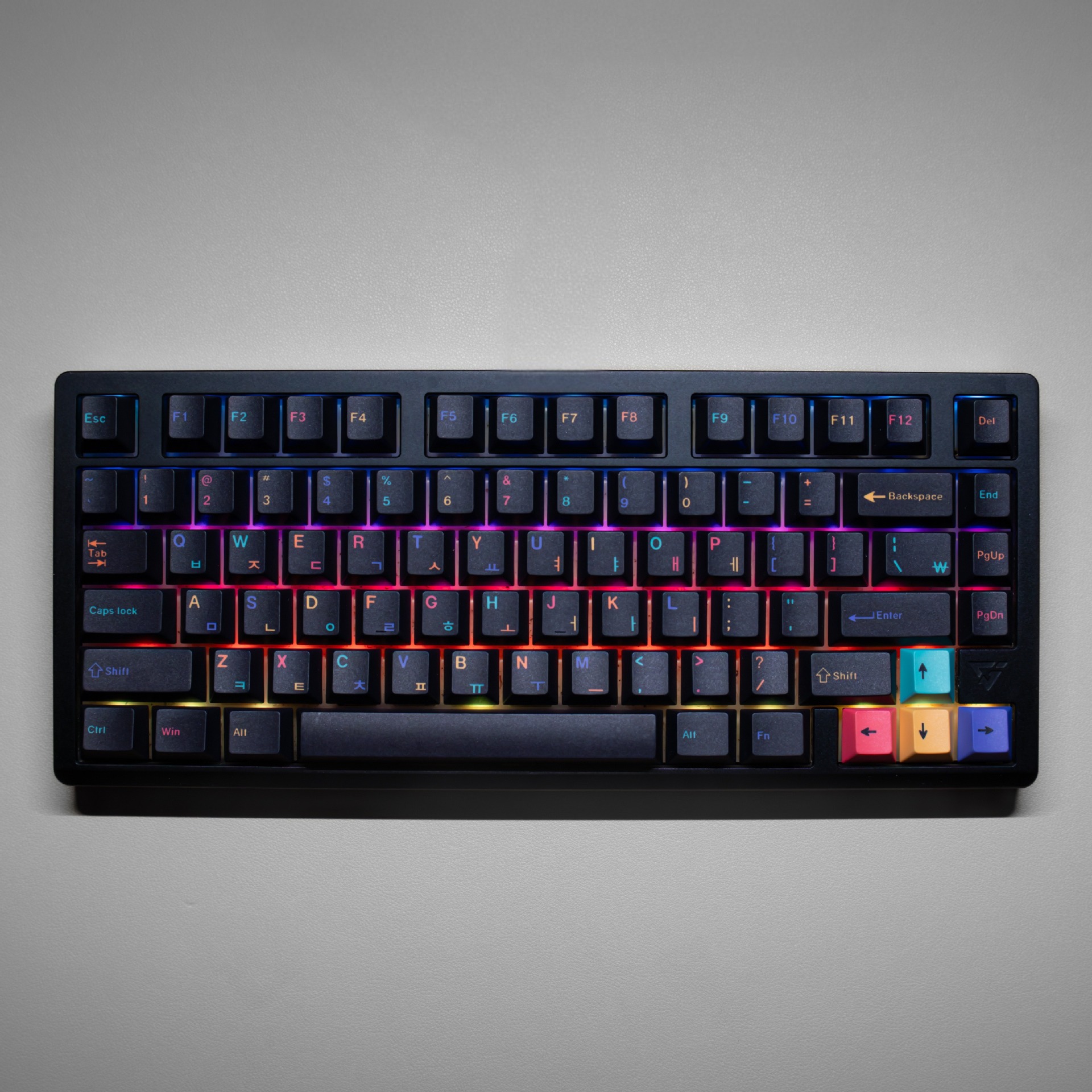 143 Keys Creative Keycaps PBT  - Keyboard Gaming Black のレビューと価格