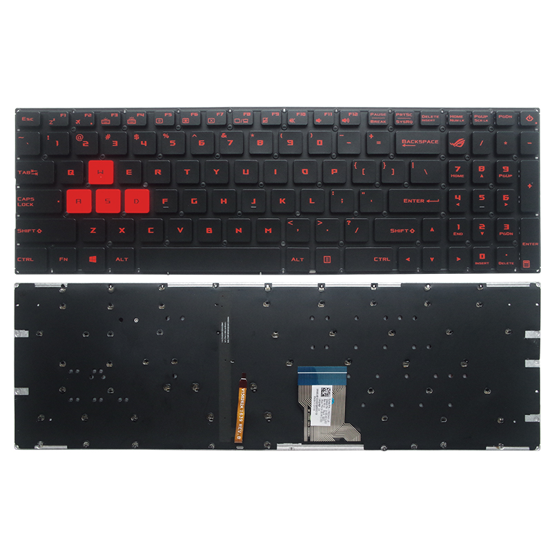 GZEELE English US Backlit Lapt - Gaming Keyboard Asus のレビューと価格