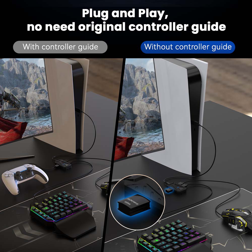 for PS5 Gaming Keyboard Mouse  - Gaming Keyboard And Mouse Combo のレビューと価格
