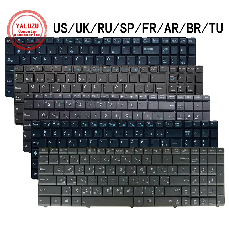 US/UK/RU/SP/FR/AR/BR/TU Laptop - Gaming Keyboard Asus のレビューと価格