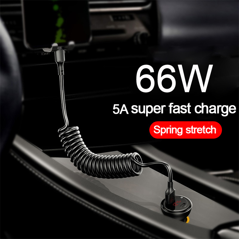 5A Fast Charging Coiled USB C  - Coiled Usb Cable のレビューと価格
