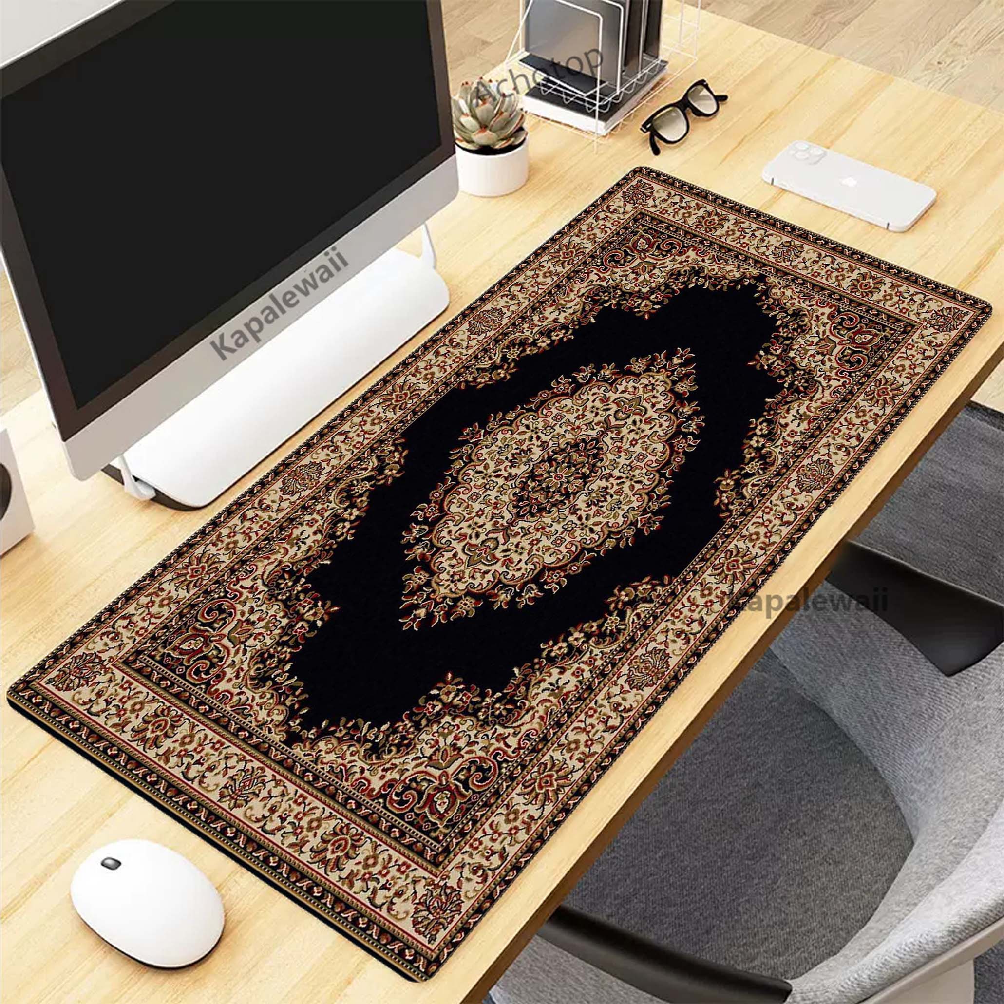 Retro Persian Carpet Mouse Pad - Keyboard Mouse Bundle Gaming のレビューと価格