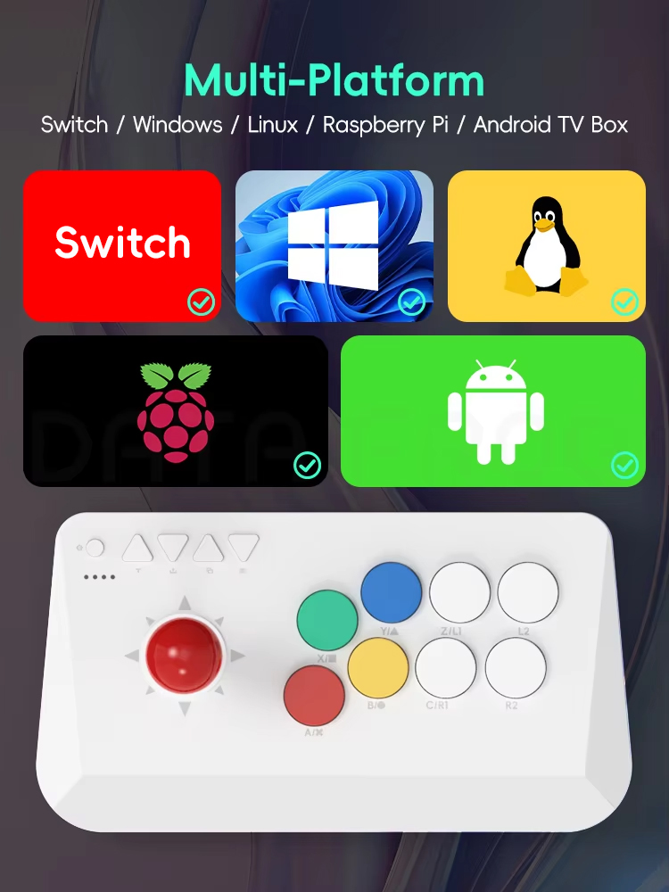 Data Frog Game Arcade Keyboard - Gaming Keyboard Mobile のレビューと価格