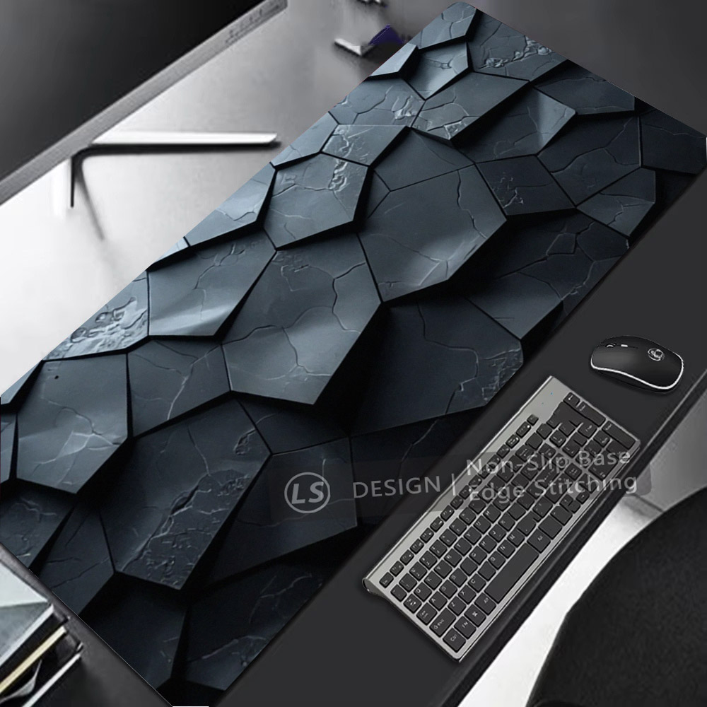 Large gaming Mouse Pads 90x40  - Gaming Keyboard Blue のレビューと価格