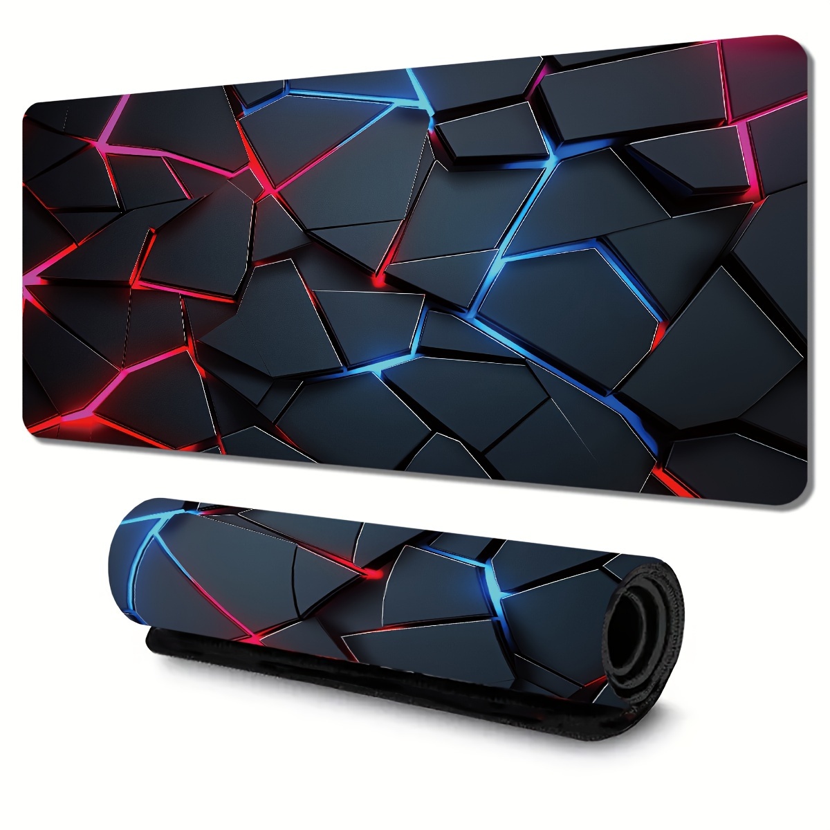 Large gaming Mouse Pads 90x40  - Gaming Keyboard Blue のレビューと価格