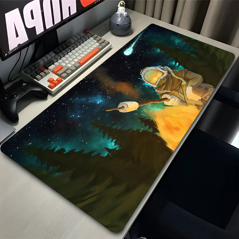 Mouse Pad XXL Anime Gamer Oute - Keyboard Mouse Bundle Gaming のレビューと価格
