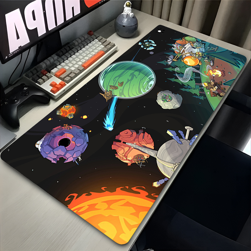 Mouse Pad XXL Anime Gamer Oute - Keyboard Mouse Bundle Gaming のレビューと価格
