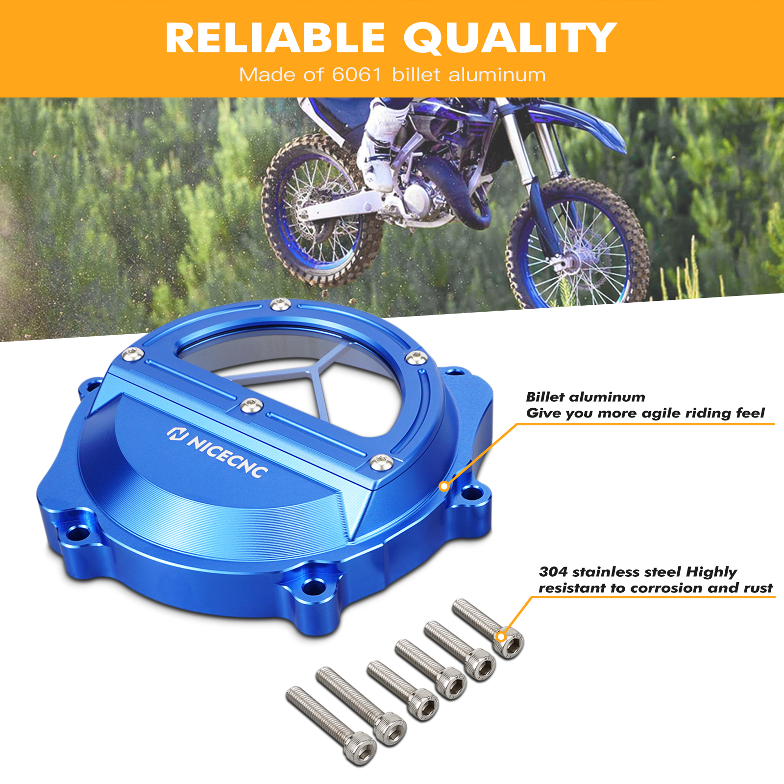 NICECNC For Yamaha YZ85 YZ 85  - Aluminum Case 65 のレビューと価格